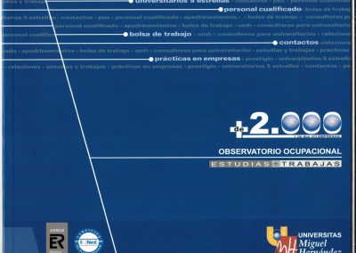 Memòria de les pràctiques de l'Observatori Ocupacional: més de 2000 empreses participants en 2003